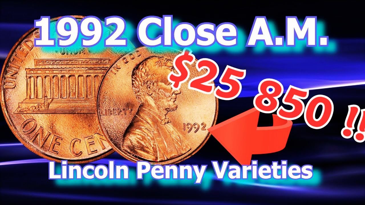 Check Your Pocket: The 1992 Close AM Lincoln Penny Could Be Worth Over $240,000