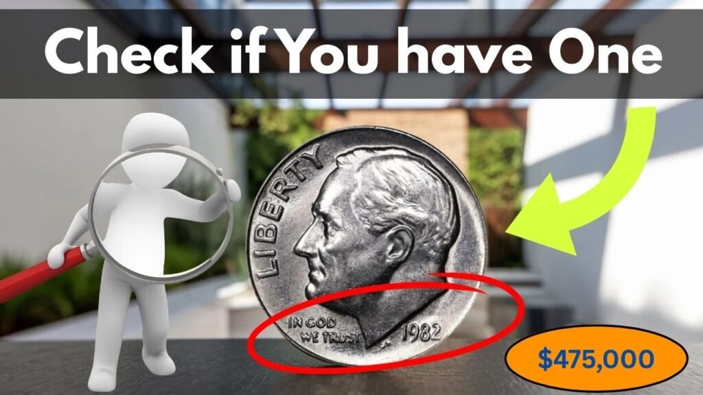Roosevelt Dime From 1982 Without Mint Mark Found in Circulation Valued at $475,000