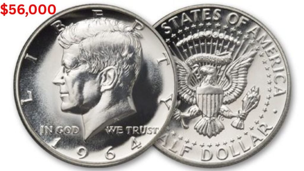 Gold in Your Pocket: 1964 Kennedy Half Dollar Could Be Worth Over $56,000