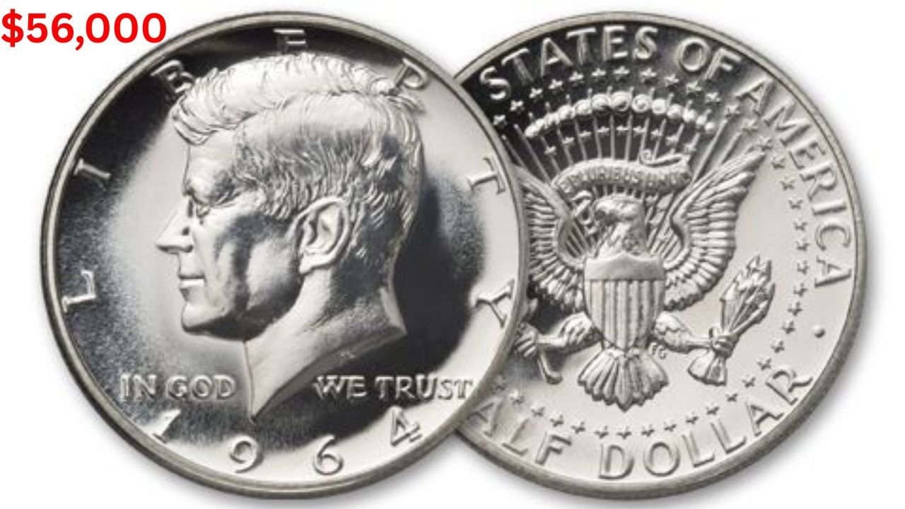 Gold in Your Pocket: 1964 Kennedy Half Dollar Could Be Worth Over $56,000