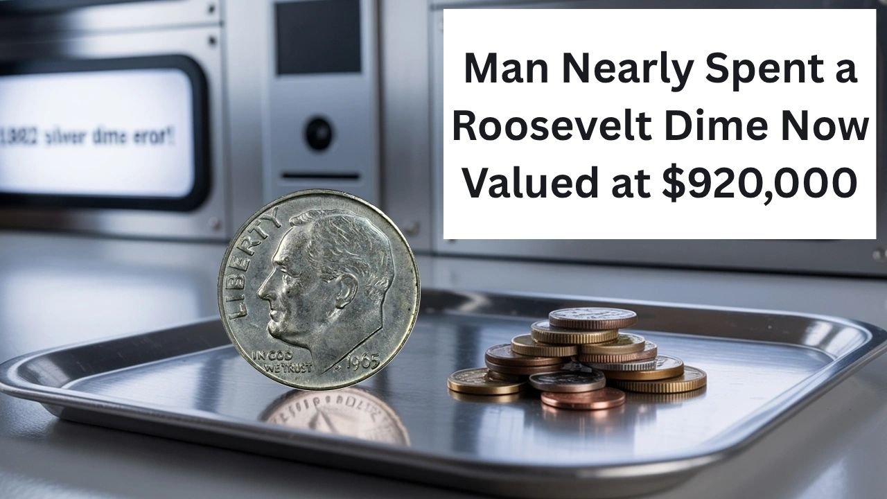 Man Nearly Spent a Roosevelt Dime Now Valued at $920,000 — Check Your Change!