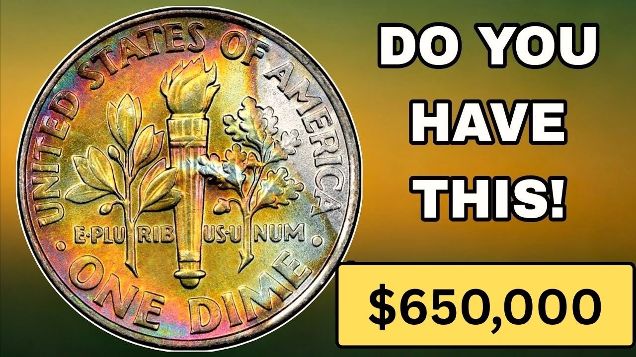 Rare Roosevelt Dime Worth $650,000 Could Be in Your Pocket