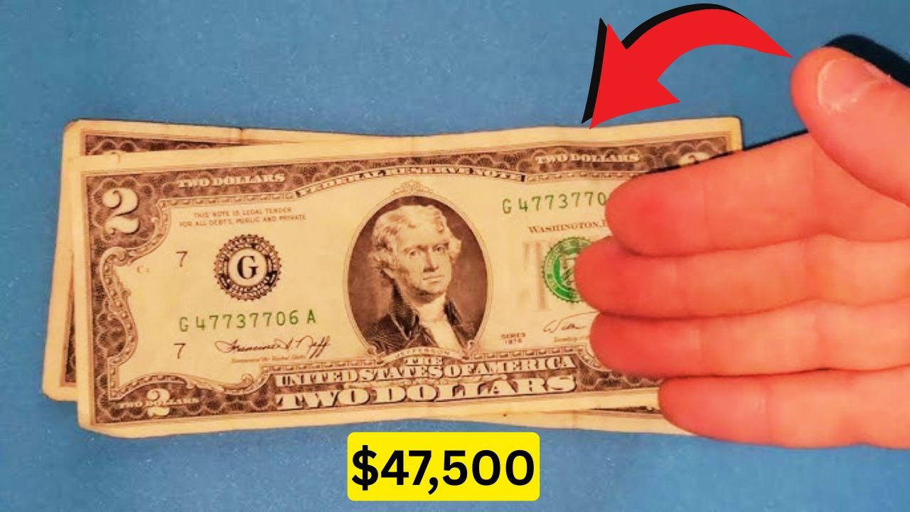 Rare $2 Bill Found in Pocket Could Be Worth $47,500