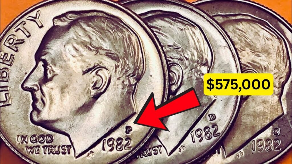 Rare 1982 Roosevelt Dime Found in Circulation Worth $575,000